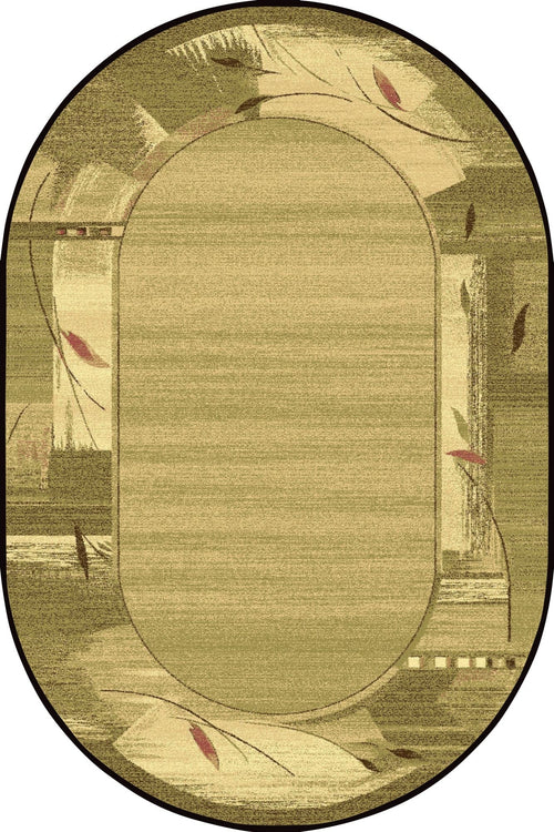 Tappeto Wilton Erba Chrom Oval Verde (1)