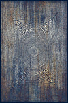Tappeto Wilton Focus Blu