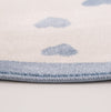 Tappeto Wilton Hart Round Blu (1)