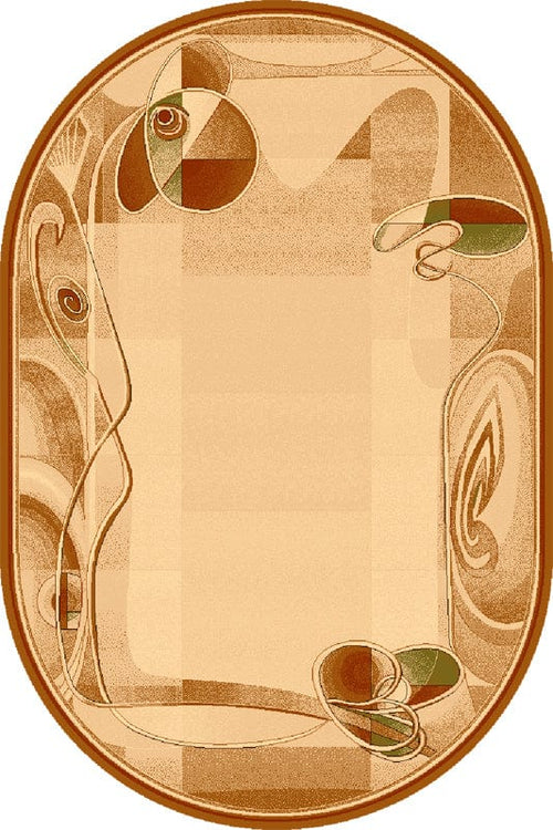 Tappeto Wilton Himalia Sahara Oval Beige