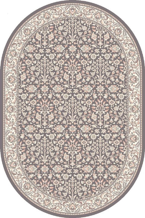 Tappeto Wilton Itamar Oval Antracite