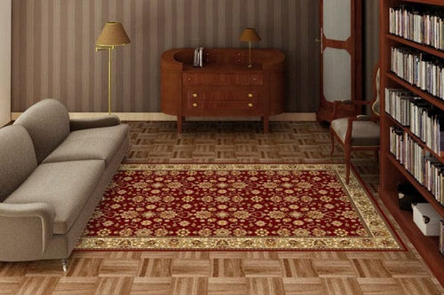 Tappeto Wilton Kantabria Ruby Borgogna (1)