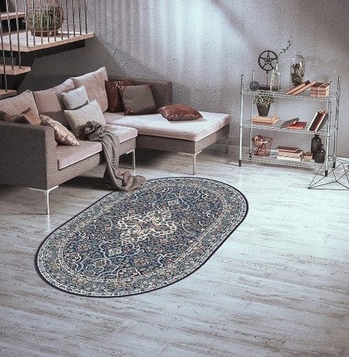 Tappeto Wilton Laurus Blu (1)