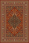 Tappeto Wilton Leyla Ruby Borgogna