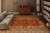 Tappeto Wilton Rejent Ruby Borgogna (2)