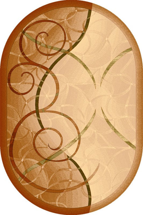 Tappeto Wilton Selma Sahara Oval Beige