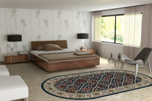 Tappeto Wilton Tamir Blu (1)
