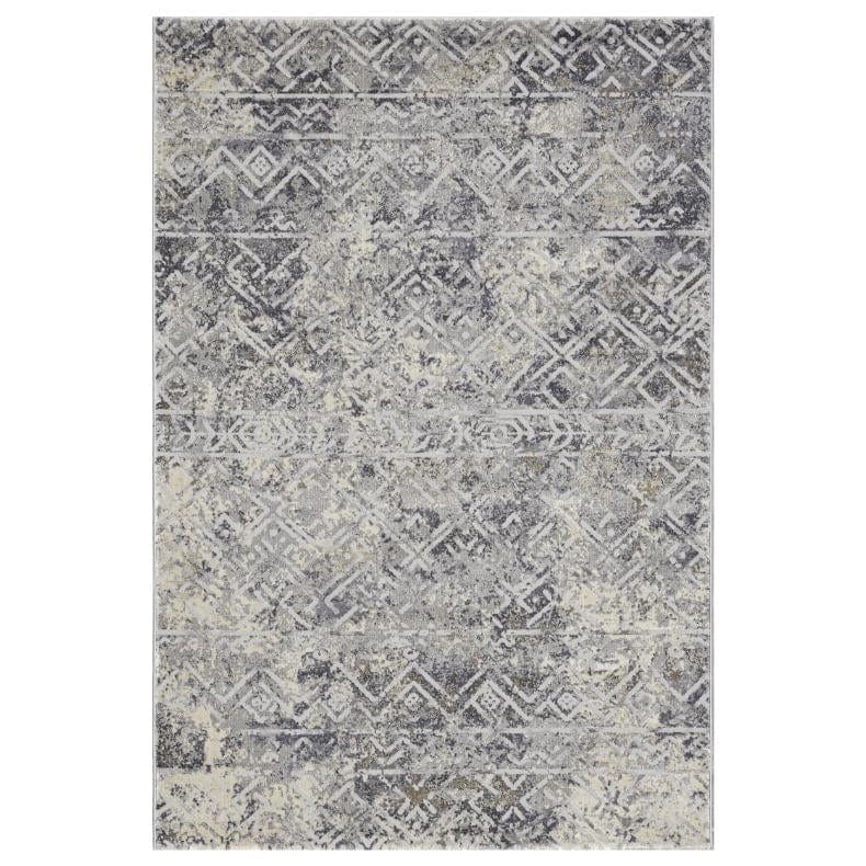 Tappeto Wilton Teke Grigio & AGNLPL-SIMP-TEKE-BLUE
