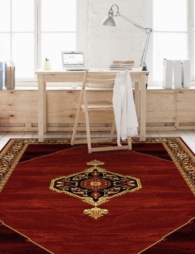 Tappeto Wilton Uriasz Ruby Rosso (1)