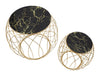 Tavolinetti Ball Coppia cm Ø 68x56-43x45 (3)