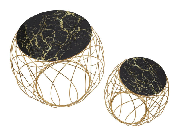 Tavolinetti Ball Coppia cm Ø 68x56-43x45 (3)