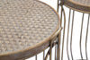 Tavolinetti Marrakech C/Contenitore Coppia cm Ø 52x66,5 - 45,5x62,5 (3)