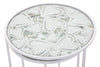 Tavolinetti White Harts Coppia cm Ø 43x60-38x55 (5)