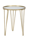Tavolinetto Da Caffe Glam Gold/Mirror cm Ø 40x49