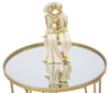 Tavolinetto Da Caffe Glam Gold/Mirror cm Ø 40x49 (4)
