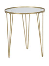 Tavolinetto Da Caffe Glam Gold/Mirror cm Ø 50x58,5