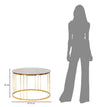 Tavolinetto Da Caffe Simple Bronze Mirror cm Ø 70x46 (5)