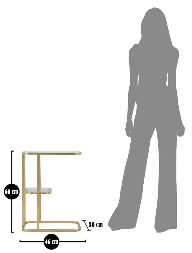 Tavolinetto Da Divano 2 Levels cm 46x30x60 (7)
