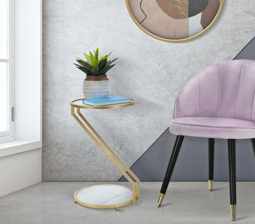 Tavolinetto Glam Z cm Ø 35x55 (1)