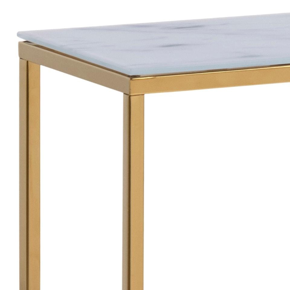 Tavolino consolle Alisma II Bianco (4)