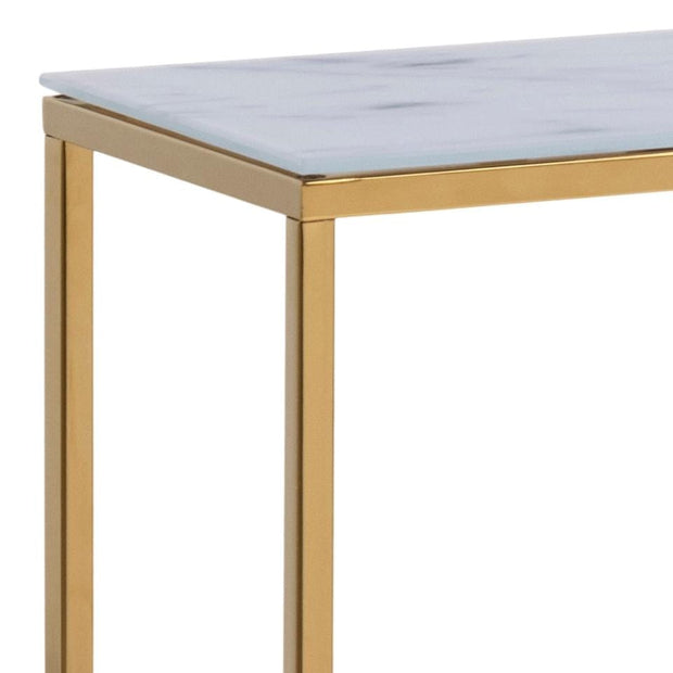 Tavolino consolle Alisma II Bianco (4)