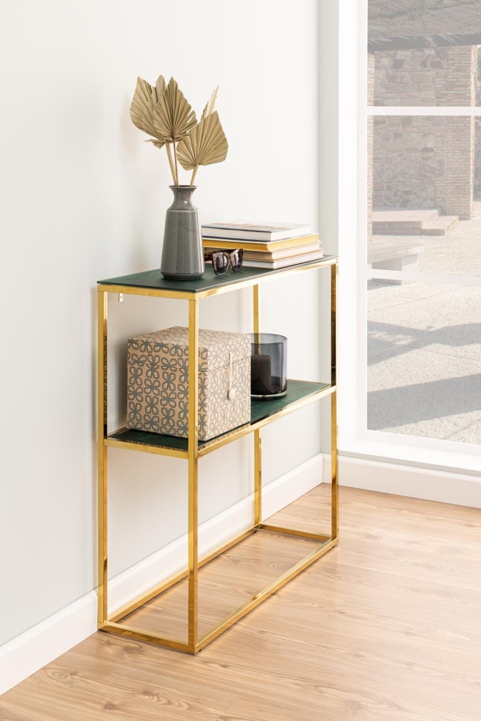 Tavolino consolle Alisma Verde (1)