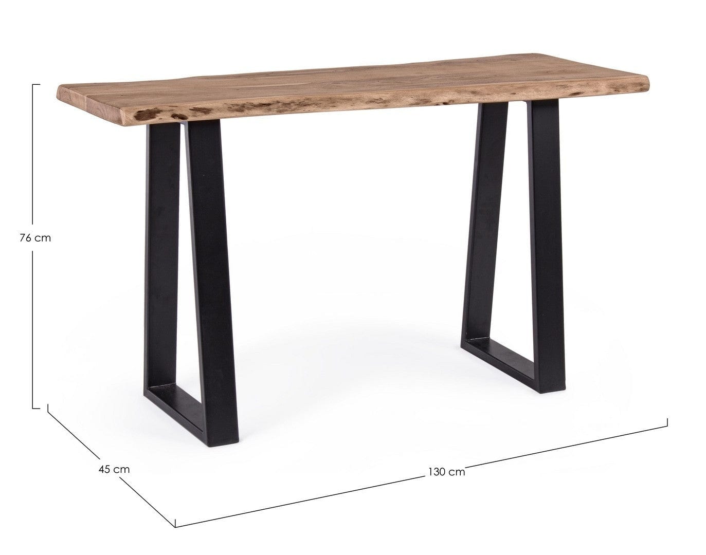 Tavolino consolle Artur Naturale (4)