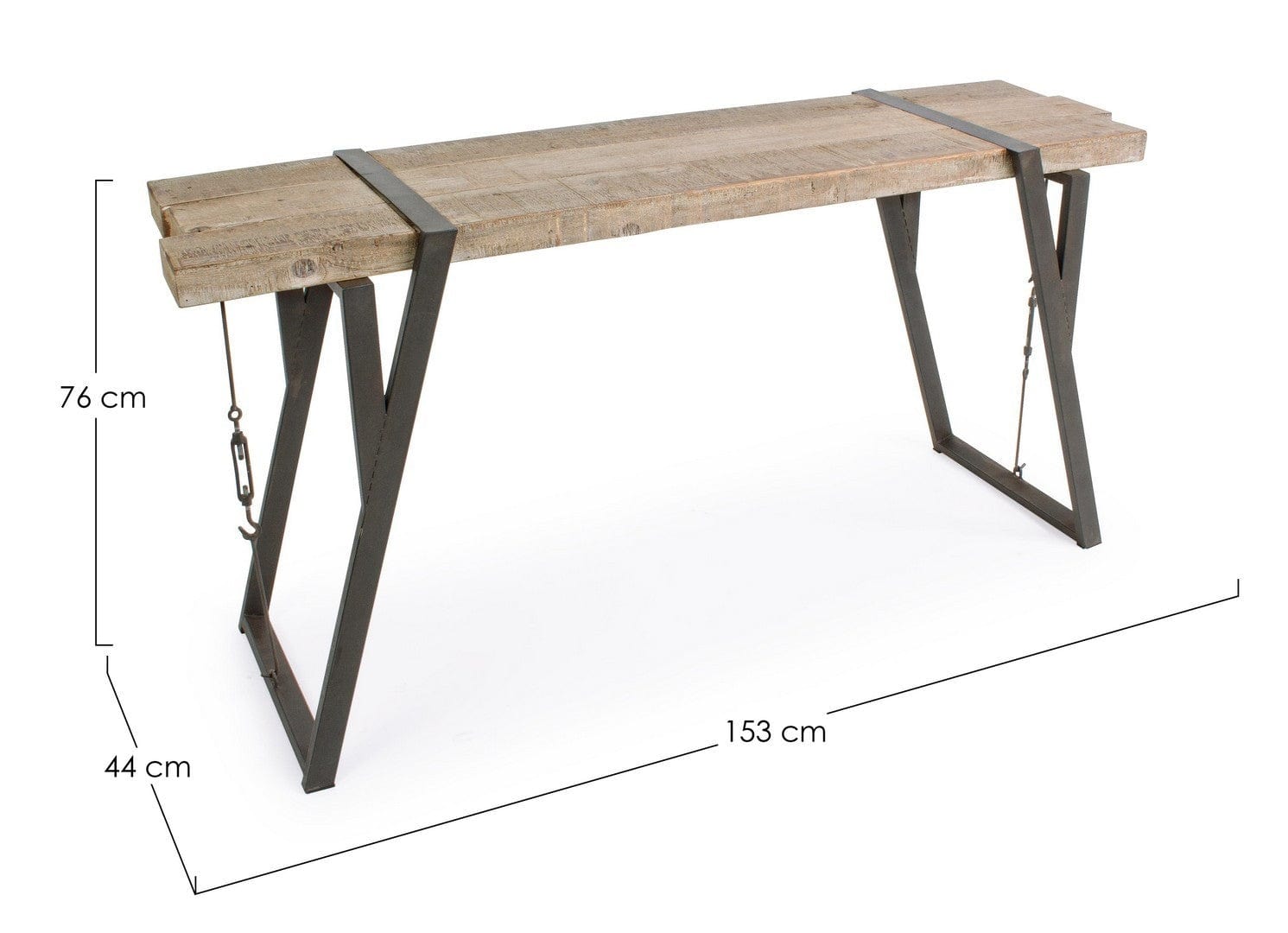 Tavolino consolle Blocks Naturale (5)