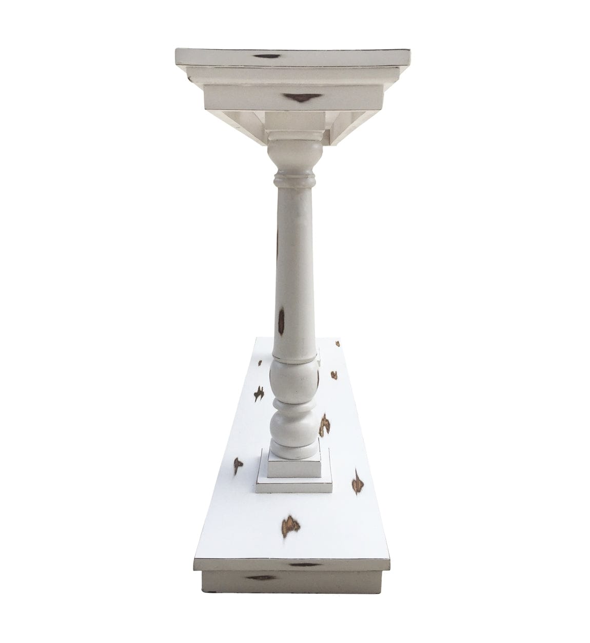 Tavolino consolle Column Bianco (1)