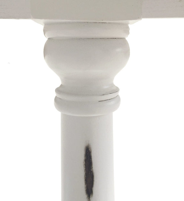 Tavolino consolle Column Bianco (4)