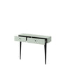 Tavolino consolle con 2 cassetti Colours CS 07 Verde Opaco (4)