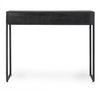 Tavolino consolle con 2 cassetti Dorset Grafite (3)