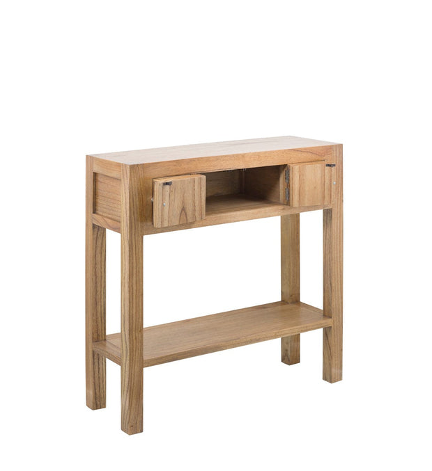 Tavolino consolle con 2 cassetti e 2 ante Merapi Beige (3)