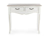 Tavolino consolle con 2 cassetti Justine Naturale (1)