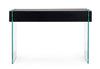 Tavolino consolle con 2 cassetti Line Nero (2)