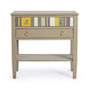 Tavolino consolle con 2 cassetti Moritz Dove Grigio (1)
