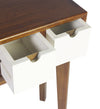 Tavolino consolle con 3 cassetti Artic Noce (3)
