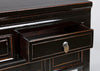 Tavolino consolle con 3 cassetti Jinan Nero (3)