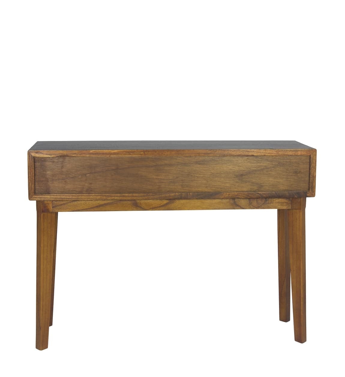 Tavolino consolle con 3 cassetti Nordic Noce (4)