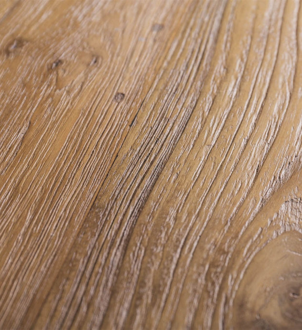 Tavolino consolle con 3 cassetti Teak Anne Grande Naturale (7)