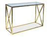 Tavolino consolle Elisabett C Grigio
