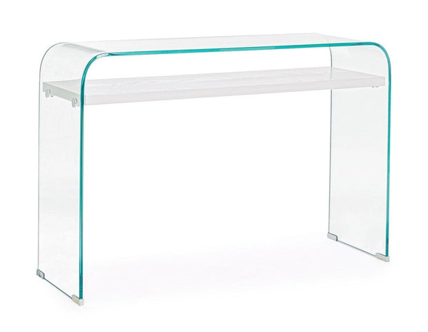 Tavolino consolle Line Trasparente