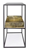 Tavolino consolle Mavila Ottone (2)