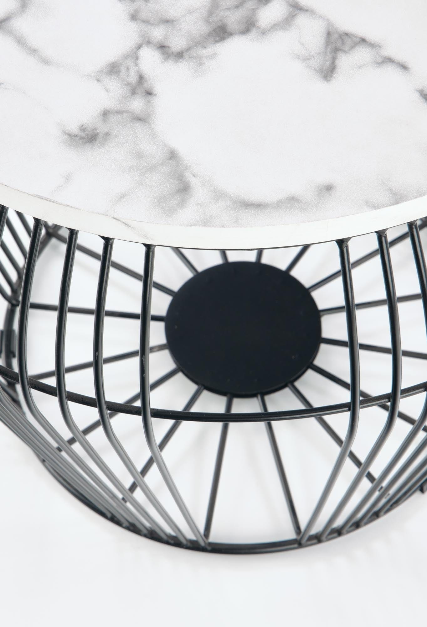 Tavolino da caffè Adrius Bianco (6)
