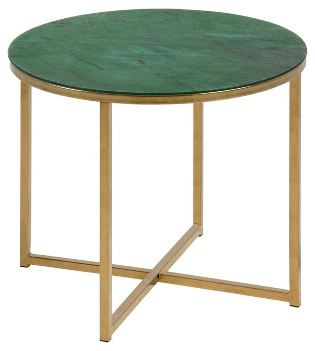 Tavolino da caffè Alisma II Round Verde