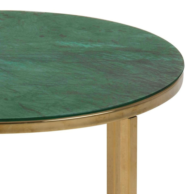Tavolino da caffè Alisma II Round Verde (4)