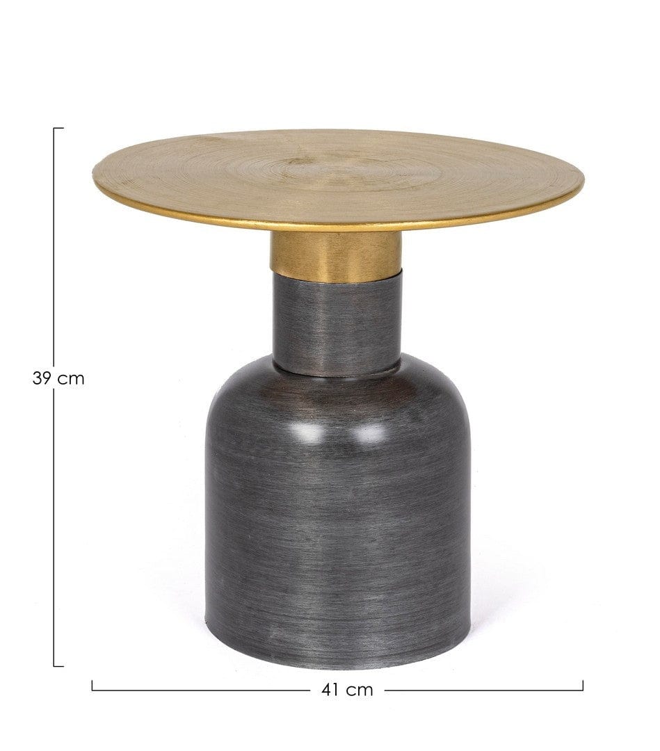 Bizzotto Tavolino da caffè Alopa Piccola Oro
