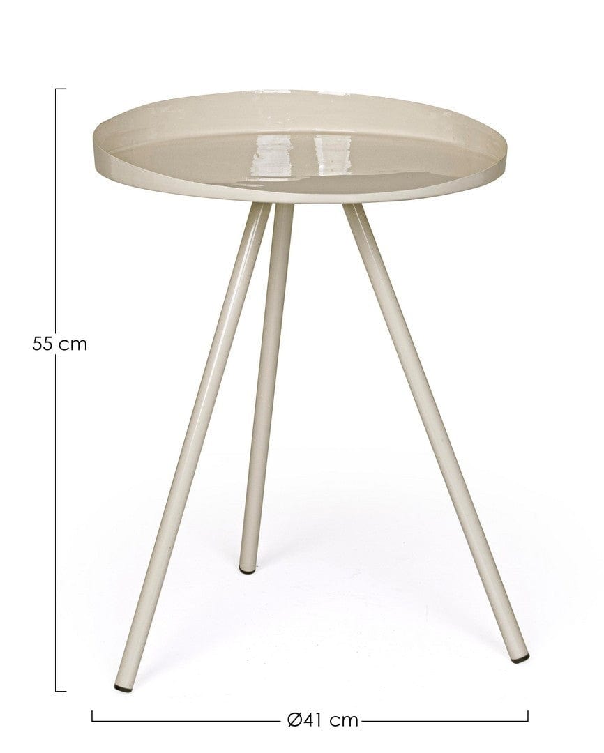 Tavolino da caffè Anchita Round Crema (4)