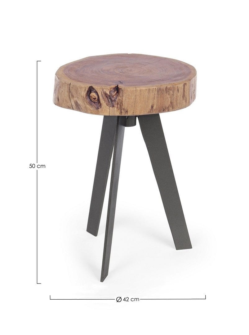 Tavolino da caffè Aron Piccola Round Naturale (5)