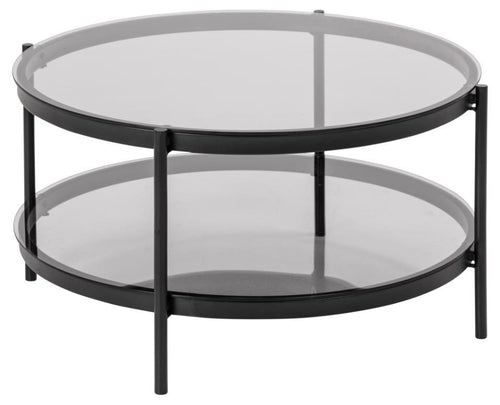 Tavolino da caffè Bayonne Round Grigio